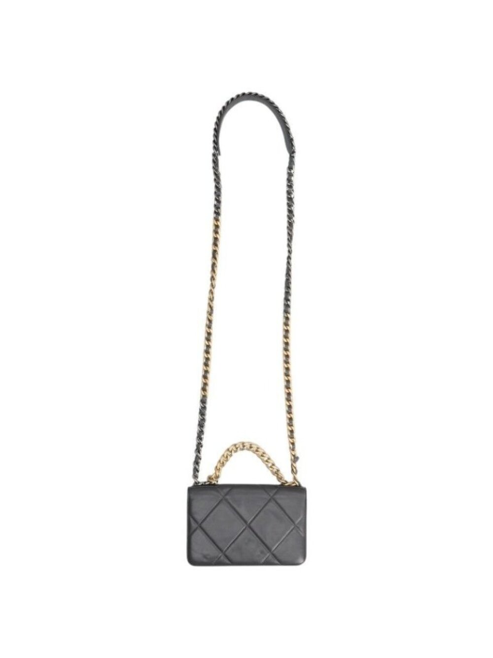 Chanel 19 Lambskin Chain Wallet Shoulder